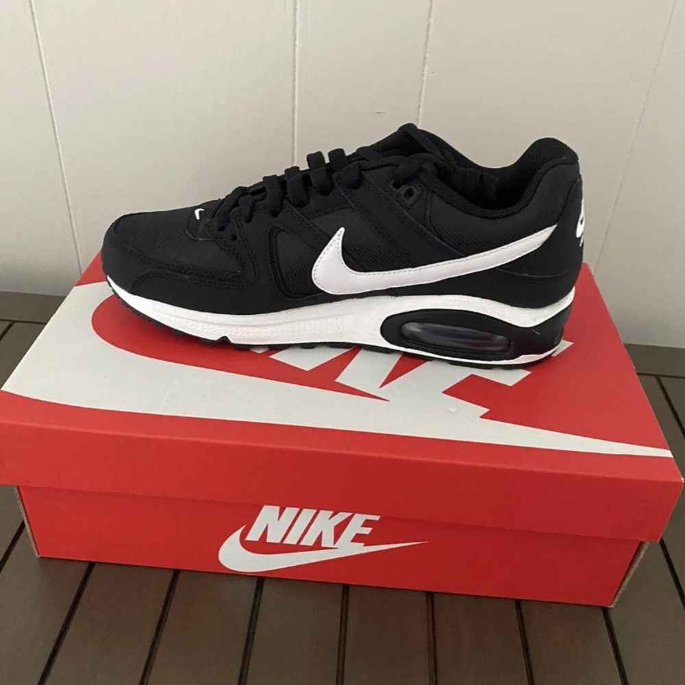 Nike Air Max Command Black White 397690-021 Women's Size 8